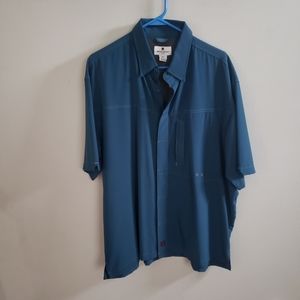 Vintage Woolrich Boating Fishing Lightweight Button Up